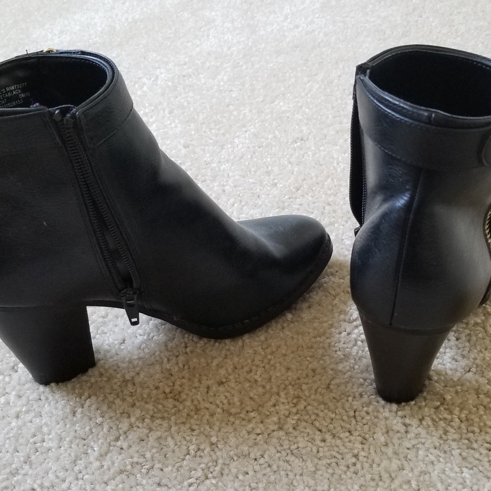 Black booties